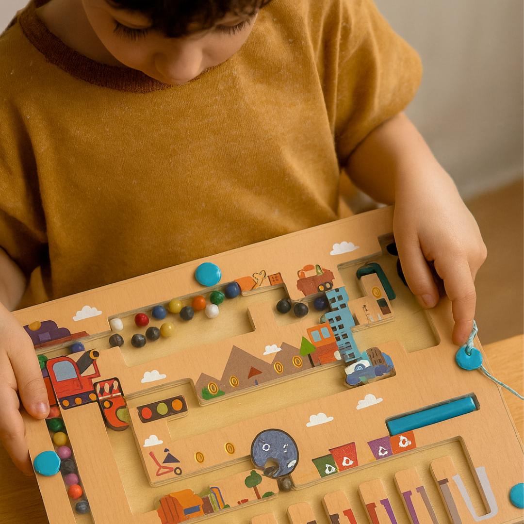 Laberinto de combinación de colores + Rompecabeza sorpresa™